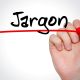 a image showing the word jargon which are used for Accounting Terms